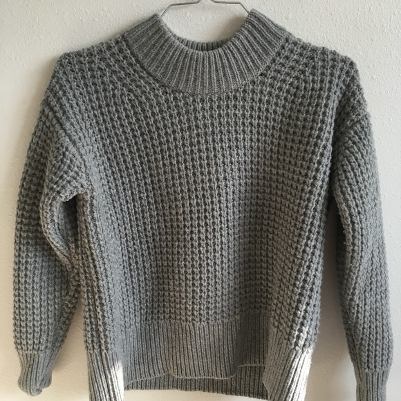 Everlane Sweaters - XS Everlane Wool-Cashmere Waffle Square Sweater